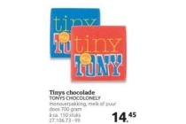 tiny tony chocolade