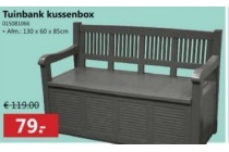 tuinbank kussenbox