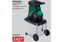 powerplus hakselaar