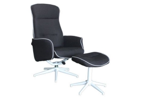 relaxfauteuil met voetenbank