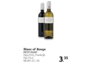blanc of rouge