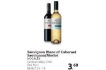 sauvignon blanc of cabernet sauvignon merlot