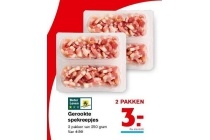 gerookte spekreepjes