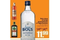 bols vieux of jonge graanjenever of jaegermeister