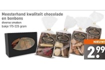 meesterhand kwaliteit chocolade en bonbons