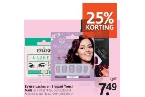 eylure lashes en elegant touch nails