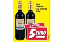 los llanos tempranillo tinto