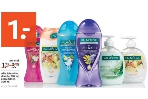 alle palmolive douche 250 ml zeep 250 en 300 ml