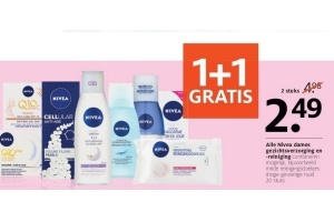 alle nivea dames gezichtsverzorging en reiniging