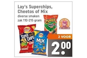 lay s superchips cheetos of mix