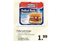 mcenny pulled pork burger
