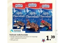 mcenny fairtrade melkchocolade