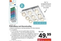 livarno lux plafondlamp met kleurwisseling
