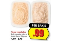 verse vissalades