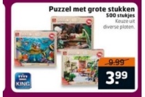 puzzel met grote stukken