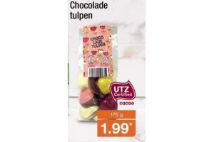 chocolade tulpen