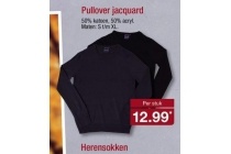 pullover jacquard