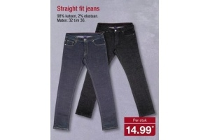 straight fit jeans