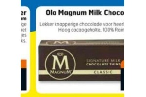 magnum milk chocolade