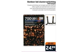 outdoor led clusterverlichting