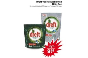 dreft vaatwastabletten all in one