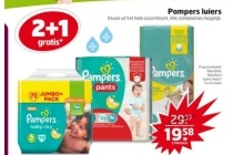 pampers luiers