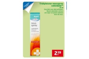 trekpleister neusspray calendula