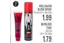 halloween bloed spray