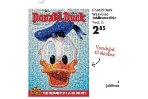 donald duck weekblad jubileumeditie
