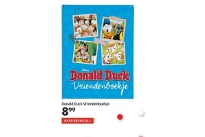 donald duck vriendenboekje