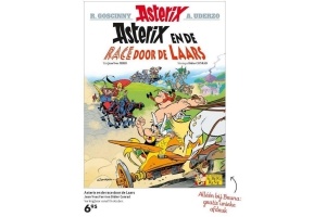 asterix en de race door de laars