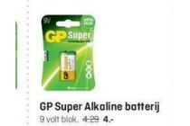 gp super alkaline batterij