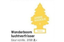 wonderboom luchtverfrisser