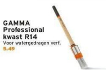 gamma professional kwast r14