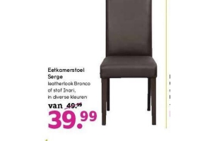 eetkamerstoel serge