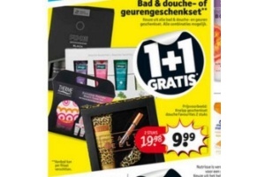 bad en douche of geurengeschenkset nu 1 1 gratis