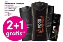 axe deodorant en showergel