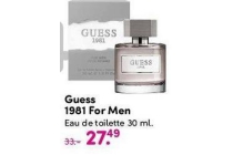 guess 1981 for men