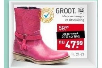 groot schoen met sierriempje