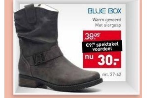 blue box laarsjes