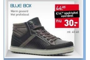 blue box schoen