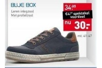 blue box sneakers