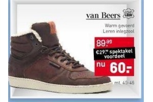 van beers schoen