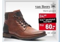 van beers schoen