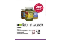 noten of zadenpasta