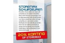 20 korting op storemax