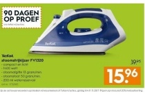 tefal stoomstrijkijzer fv1320