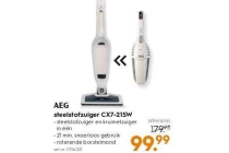 aeg steelstofzuiger cx7 21sw