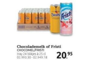 chocolademelk of fristi