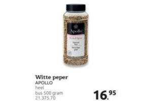 apollo witte peper